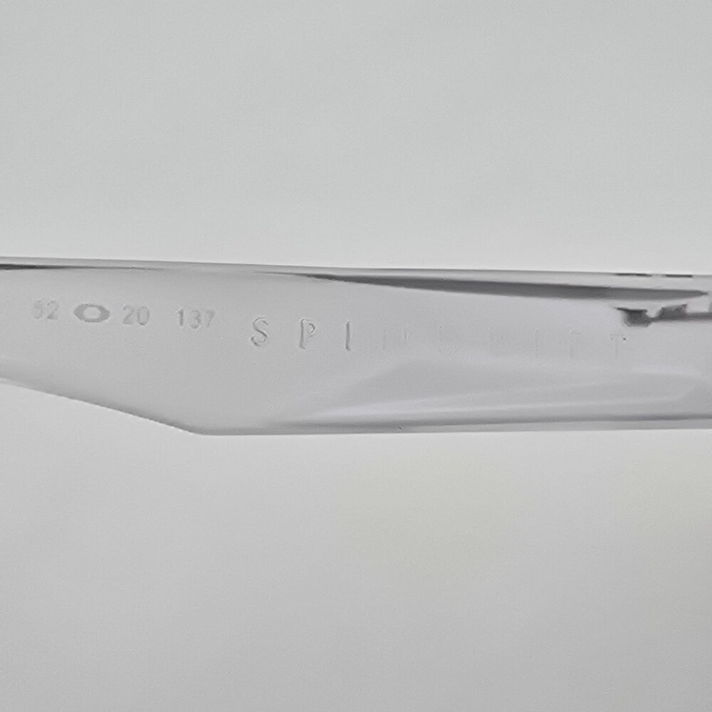 *SOLD* Oakley OO9474-0452 Spindrift Matte Clear Frame Prizm Sapphire Sunglasses - Picture 9 of 15